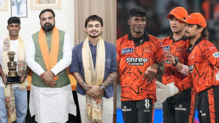 Bihar CM Honors Ishan Kishan and Sakib Hussain for Cricket Achievements