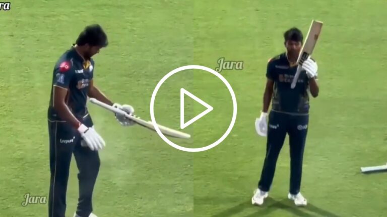 Watch- Sai Sudharsan’s Hit Wicket Controversy Takes New Turn, Batter Seen Applyi Spray