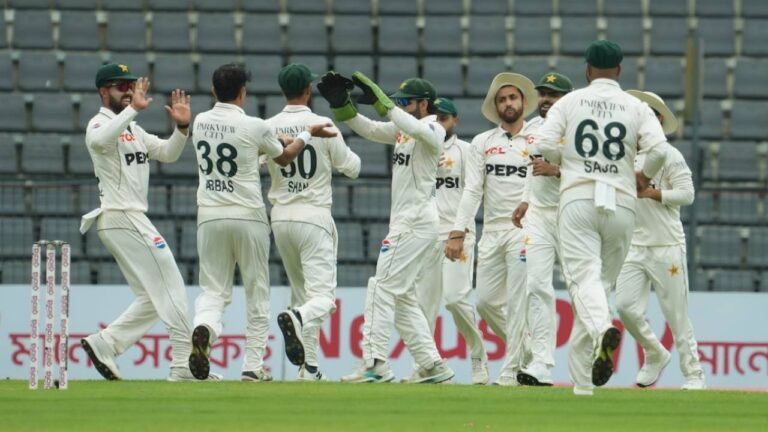 Honours Even: Pakistan Quicks Dominate, Bangladesh Fight Back in Sylhet Test