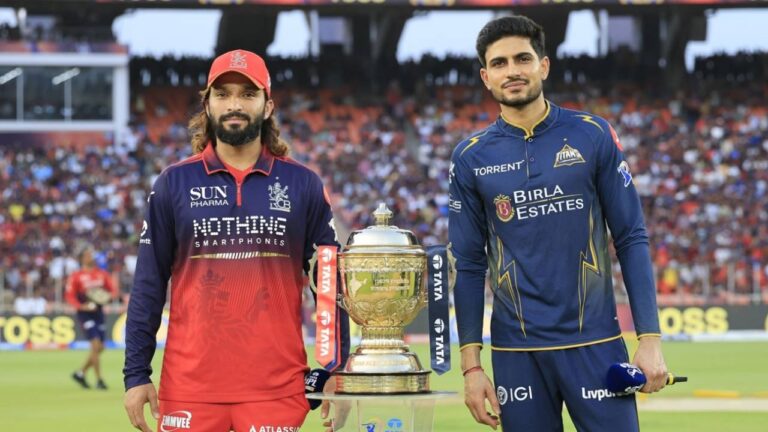 Unchanged RCB bowl; GT bring in Arshad Khan in IPL Final