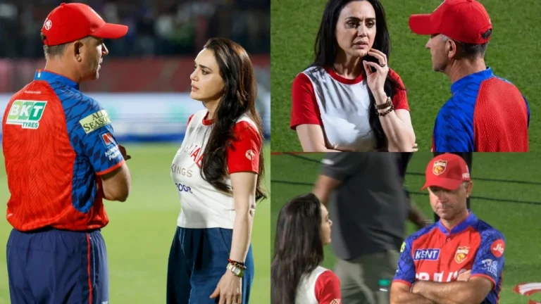 Preity Zinta and Ricky Ponting’s Tense Exchange After PBKS Defeat