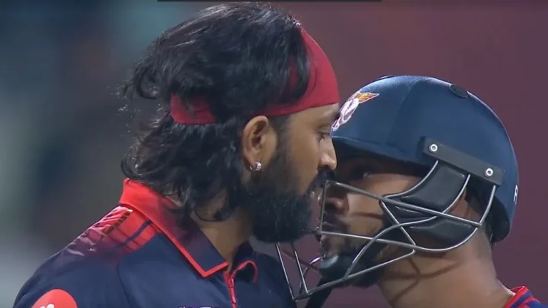 Nicholas Pooran & Krunal Pandya’s Animated Exchange During LSG vs RCB IPL 2026 Clash