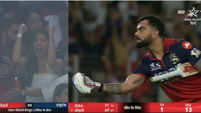 Watch: Virat Kohli and Anushka Sharma go berserk as title-winning six seals IPL 2026 Final