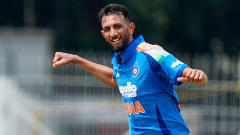 Prasidh grabs five in Chennai, Afghanistan fold for 218