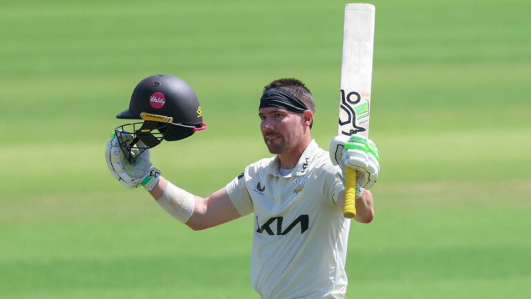 Rory Burns hundred keeps Glamorgan sweating in Cardiff