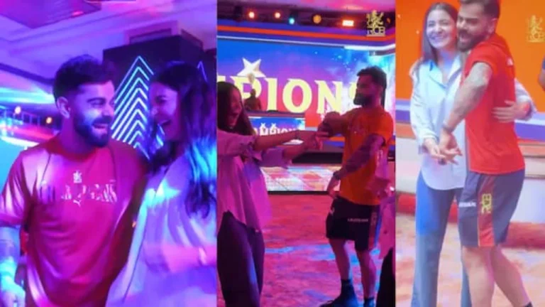 Virat Kohli and Anushka Sharma set the dance floor on fire as as RCB celebrate h 5 fotojet 109
